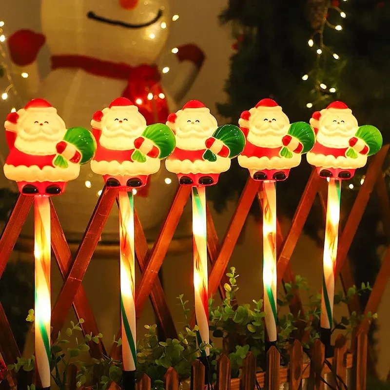 Christmas Solar Powered Santa  - Outdoor Power For Xmas Lights review and price