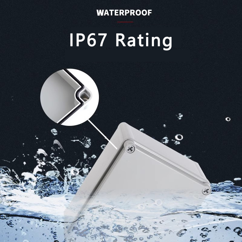 IP67 Gray/Transparent Cover Ou - Outdoor Power Junction review and price