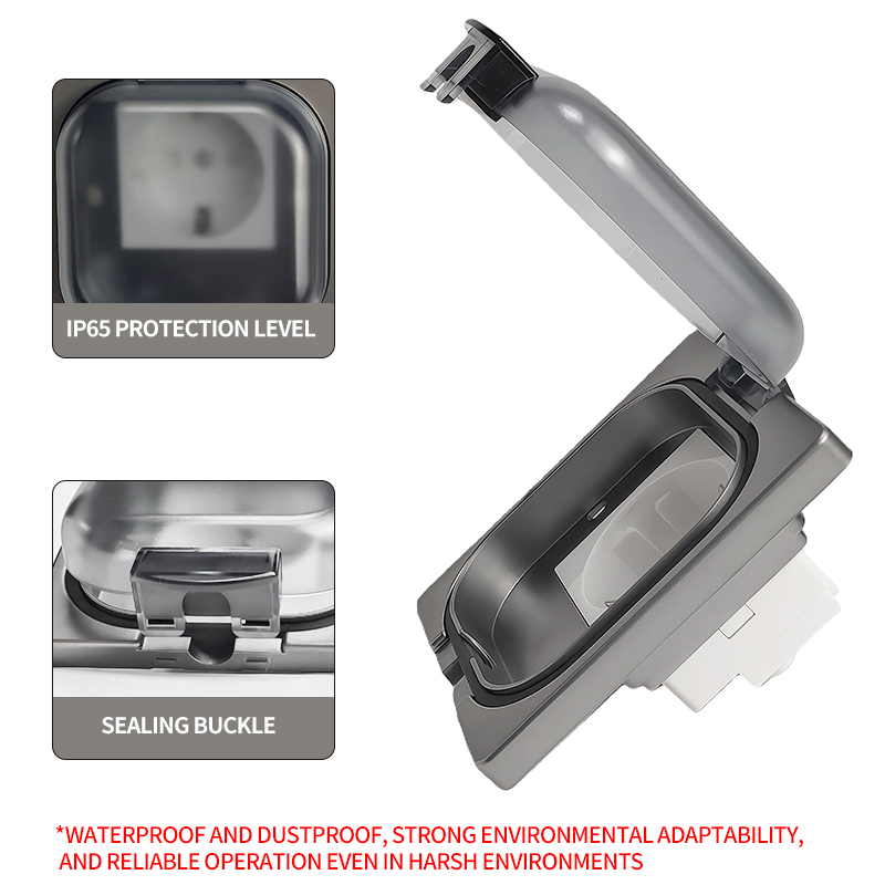 IP65 Waterproof Outdoor Socket - Outdoor Power Outlet Weatherproof review and price